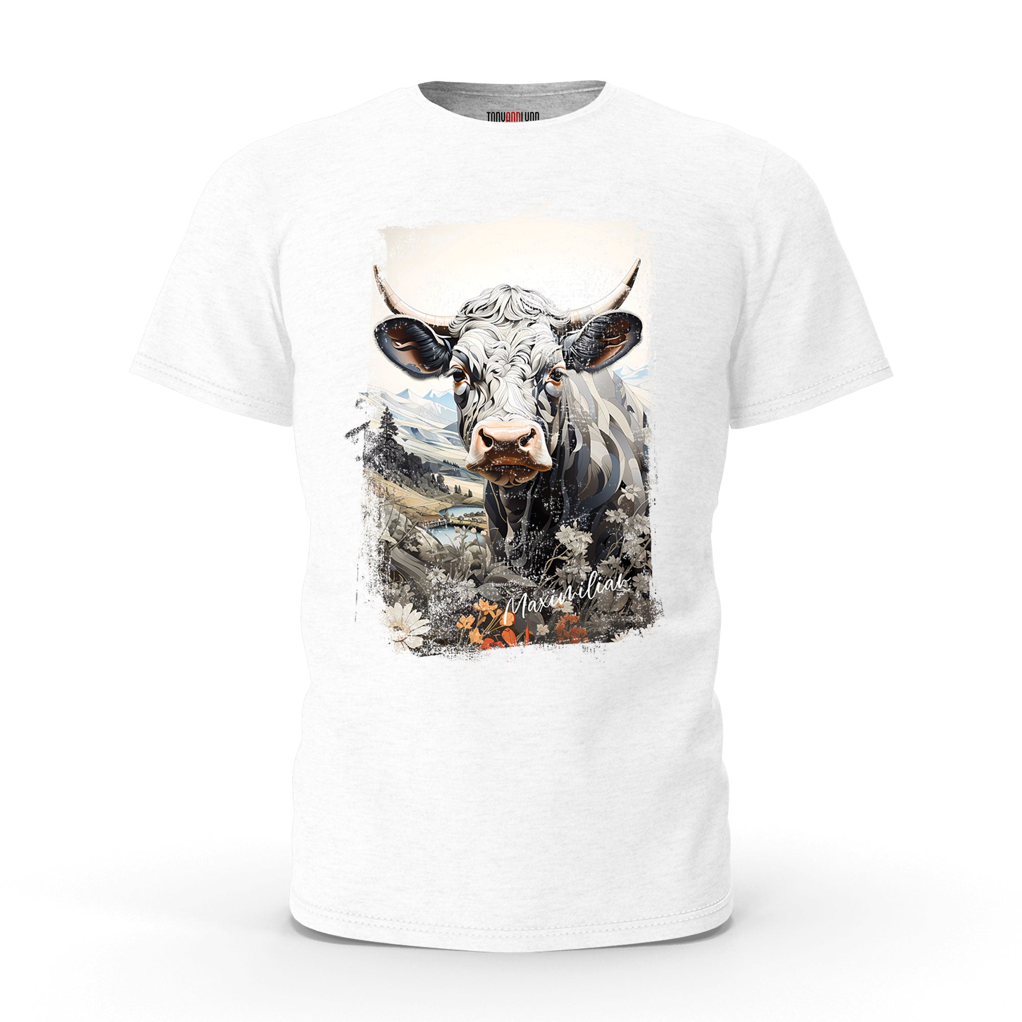 T-Shirt "Bergliebe: Zwischen Gipfeln und Tälern"