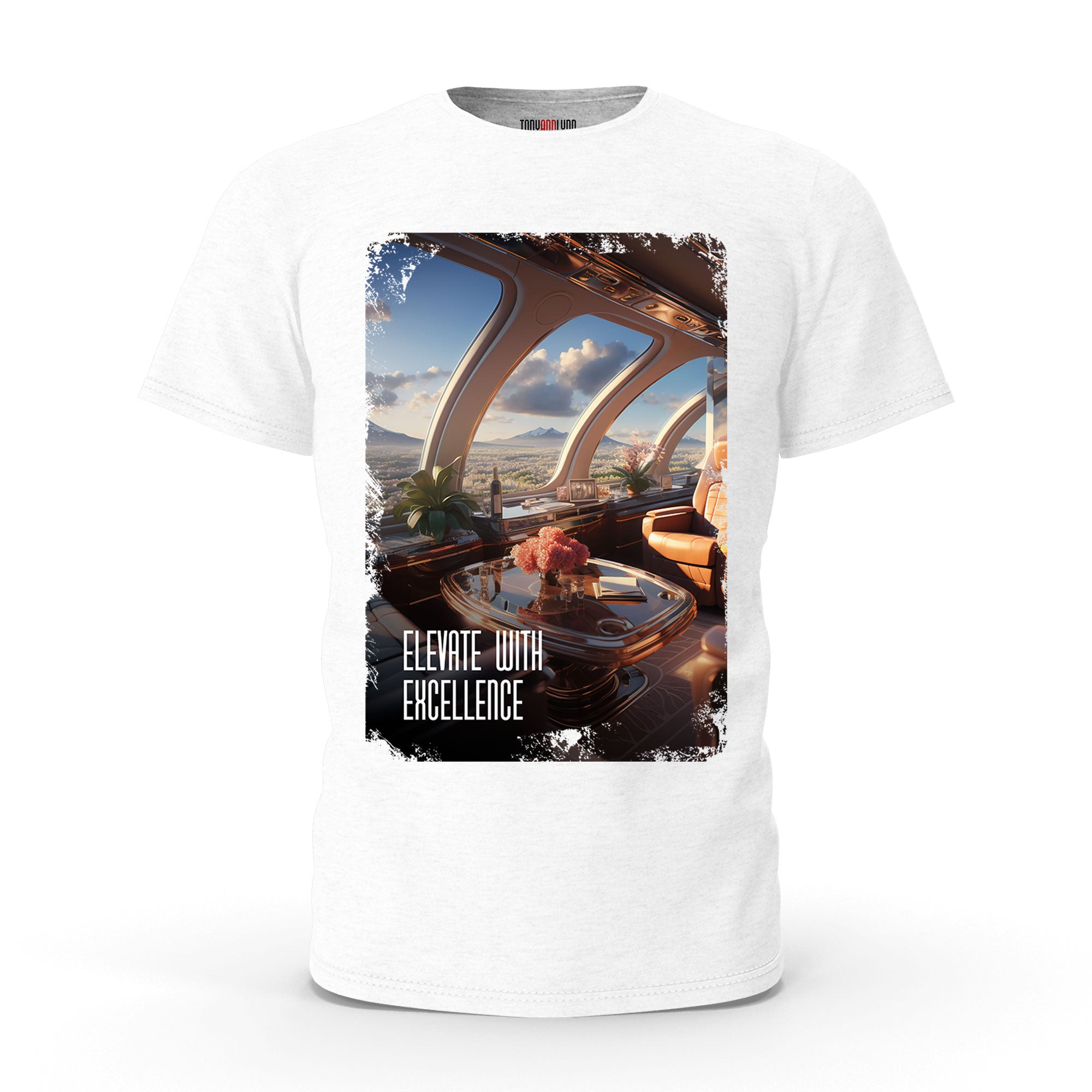 T-Shirt "Flug der Fantasie: Ein Hauch von Luxus"