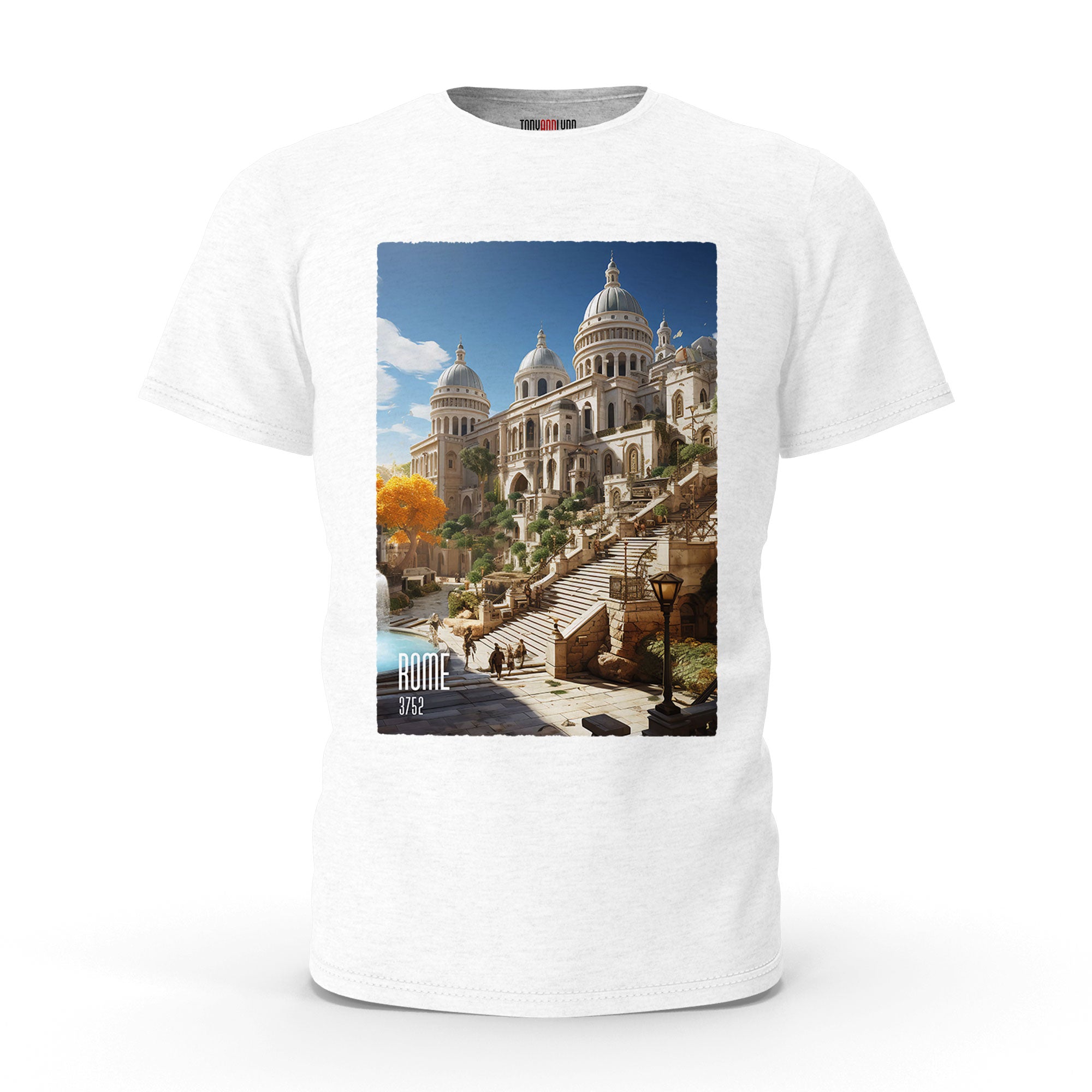 T-Shirt Rome "Flüsternde Treppen (3752)"